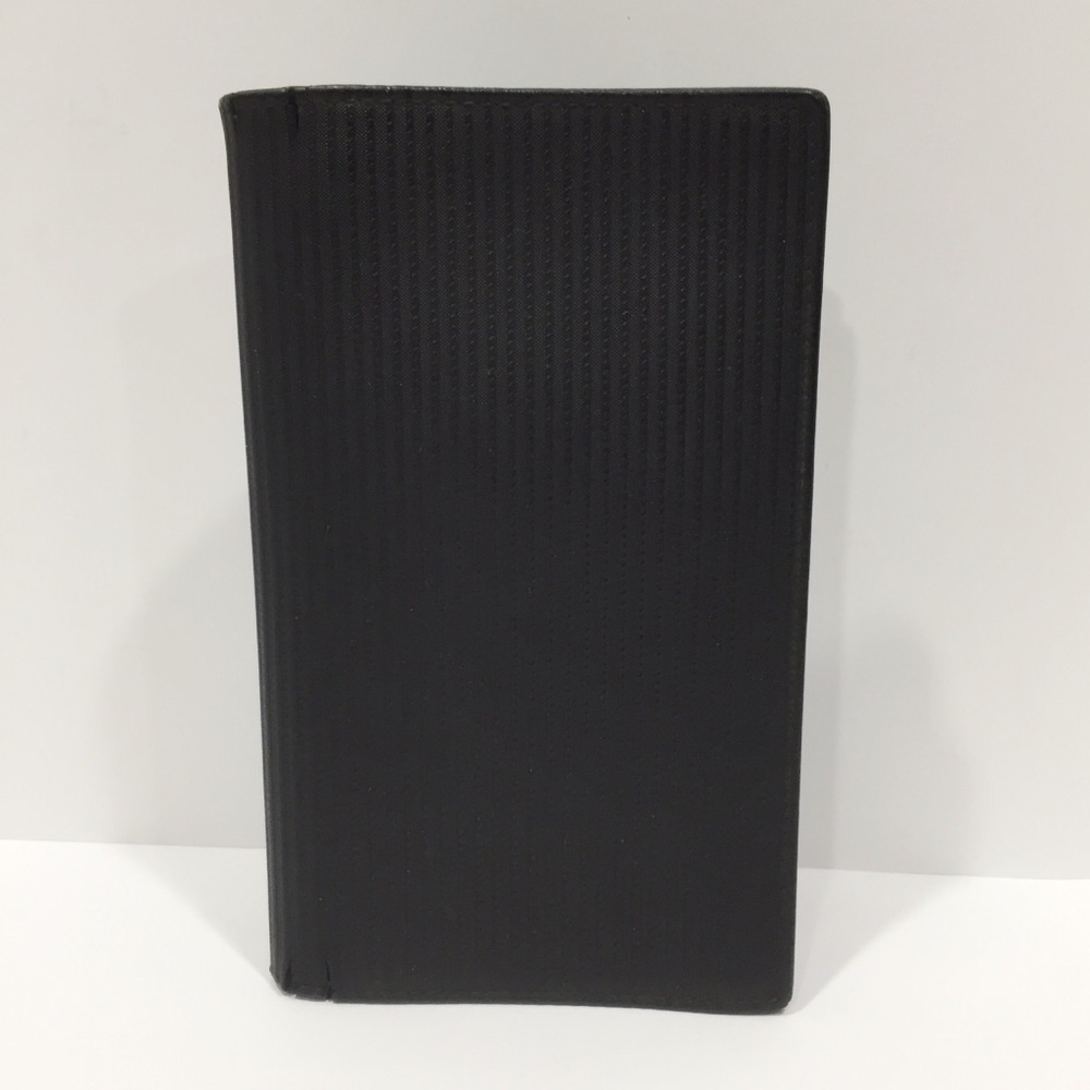 Bvlgari black canvas and leather bifold wallet - Picture 2 of 12